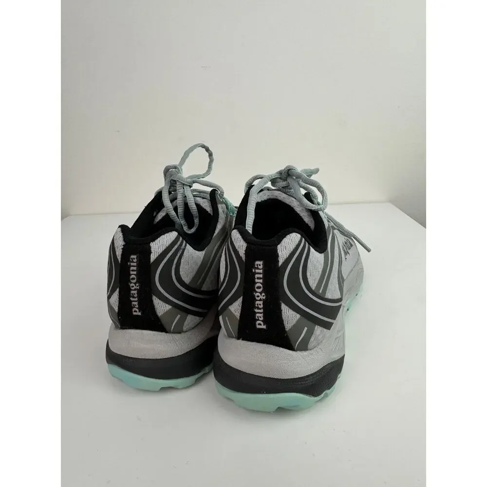 Patagonia Tsali 3.0 Womens Sneakers 7 Gray Polar Blue Trail Running Shoes T11498